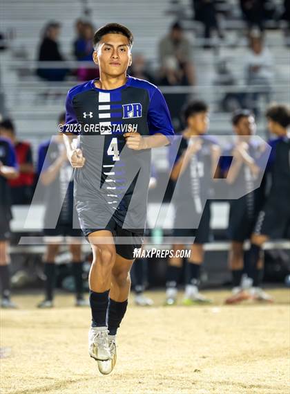 Thumbnail 2 in South Mecklenburg @ Porter Ridge (NCHSAA 4A Round 3 Playoff) photogallery.
