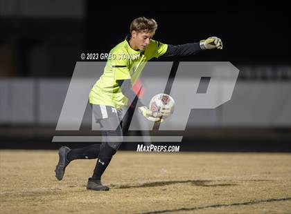 Thumbnail 2 in South Mecklenburg @ Porter Ridge (NCHSAA 4A Round 3 Playoff) photogallery.