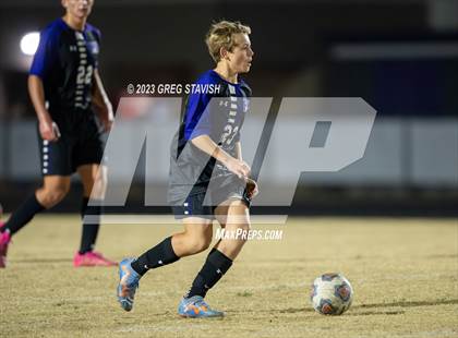 Thumbnail 2 in South Mecklenburg @ Porter Ridge (NCHSAA 4A Round 3 Playoff) photogallery.