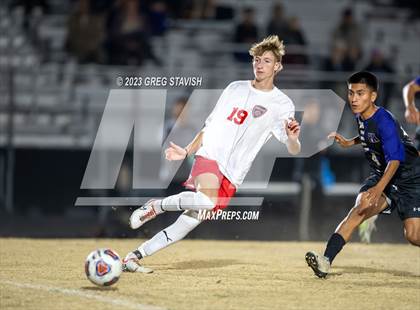 Thumbnail 3 in South Mecklenburg @ Porter Ridge (NCHSAA 4A Round 3 Playoff) photogallery.
