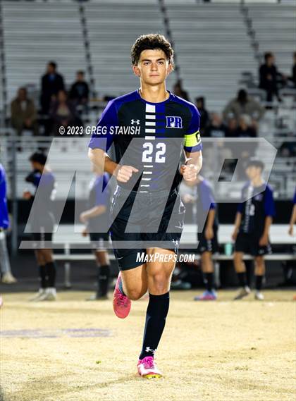 Thumbnail 1 in South Mecklenburg @ Porter Ridge (NCHSAA 4A Round 3 Playoff) photogallery.