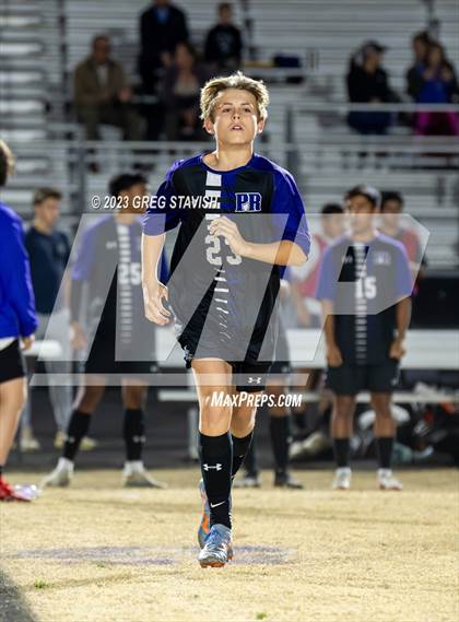 Thumbnail 3 in South Mecklenburg @ Porter Ridge (NCHSAA 4A Round 3 Playoff) photogallery.