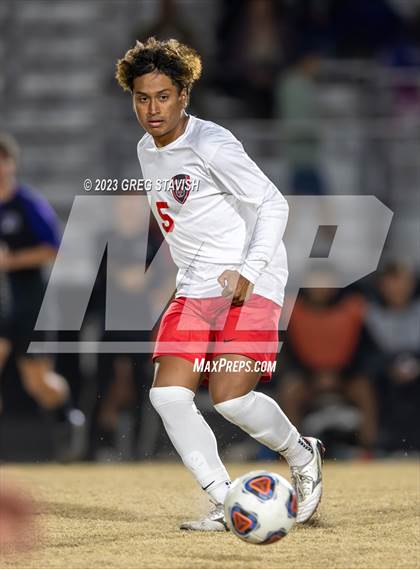 Thumbnail 3 in South Mecklenburg @ Porter Ridge (NCHSAA 4A Round 3 Playoff) photogallery.