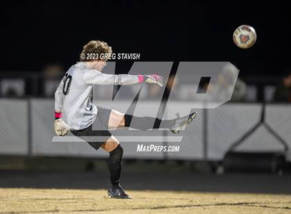 Thumbnail 1 in South Mecklenburg @ Porter Ridge (NCHSAA 4A Round 3 Playoff) photogallery.