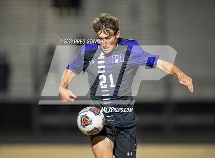 Thumbnail 2 in South Mecklenburg @ Porter Ridge (NCHSAA 4A Round 3 Playoff) photogallery.