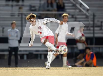 Thumbnail 1 in South Mecklenburg @ Porter Ridge (NCHSAA 4A Round 3 Playoff) photogallery.