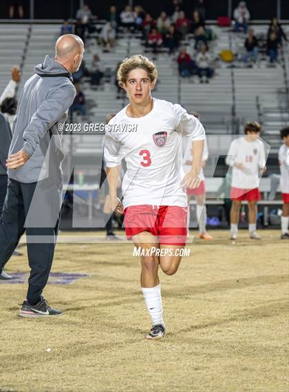 Thumbnail 3 in South Mecklenburg @ Porter Ridge (NCHSAA 4A Round 3 Playoff) photogallery.