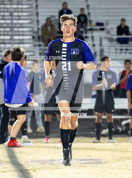 Thumbnail 2 in South Mecklenburg @ Porter Ridge (NCHSAA 4A Round 3 Playoff) photogallery.
