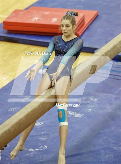 Thumbnail 3 in Ola Gymnastics Meet #1 (Beam) photogallery.