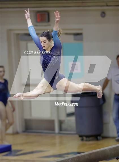 Thumbnail 3 in Ola Gymnastics Meet #1 (Beam) photogallery.
