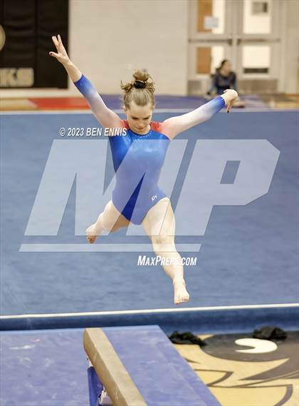 Thumbnail 1 in Ola Gymnastics Meet #1 (Beam) photogallery.