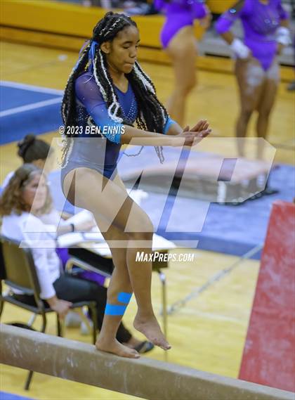 Thumbnail 1 in Ola Gymnastics Meet #1 (Beam) photogallery.