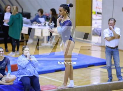 Thumbnail 2 in Ola Gymnastics Meet #1 (Beam) photogallery.