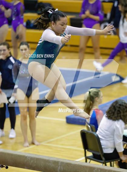 Thumbnail 3 in Ola Gymnastics Meet #1 (Beam) photogallery.