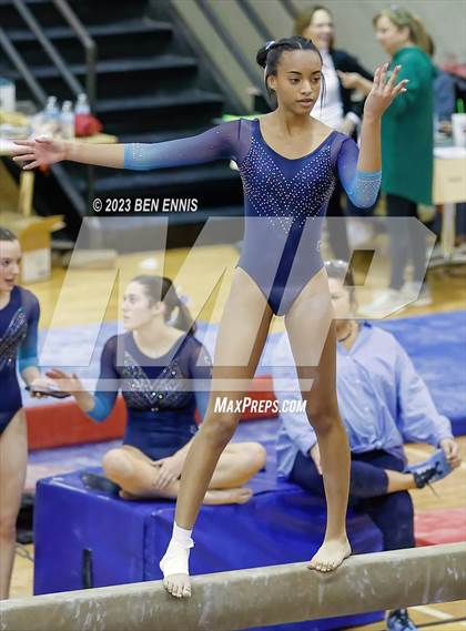 Thumbnail 1 in Ola Gymnastics Meet #1 (Beam) photogallery.