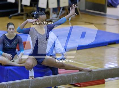 Thumbnail 2 in Ola Gymnastics Meet #1 (Beam) photogallery.