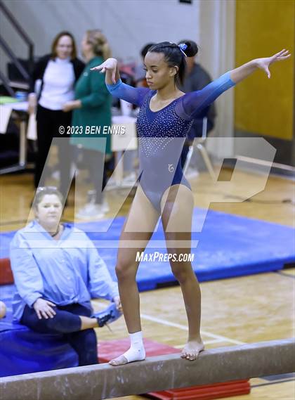 Thumbnail 1 in Ola Gymnastics Meet #1 (Beam) photogallery.