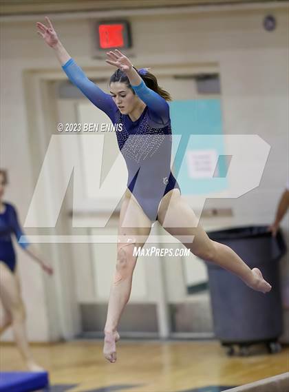 Thumbnail 3 in Ola Gymnastics Meet #1 (Beam) photogallery.