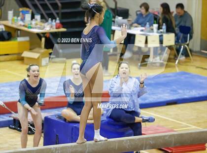Thumbnail 1 in Ola Gymnastics Meet #1 (Beam) photogallery.