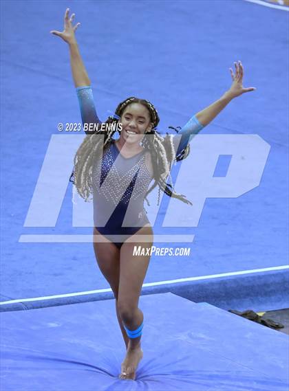 Thumbnail 2 in Ola Gymnastics Meet #1 (Beam) photogallery.