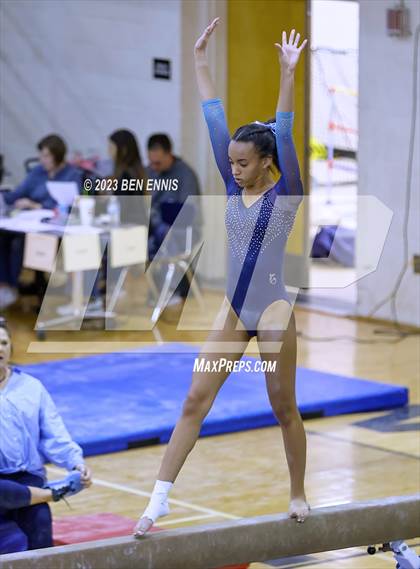 Thumbnail 2 in Ola Gymnastics Meet #1 (Beam) photogallery.