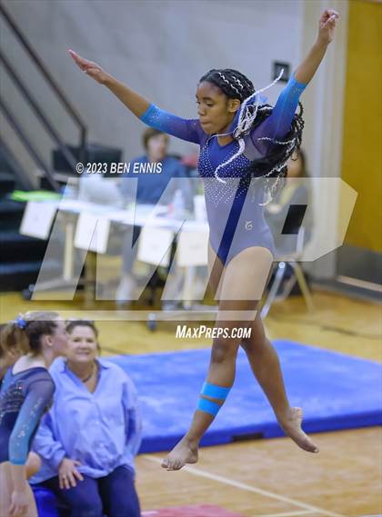 Thumbnail 2 in Ola Gymnastics Meet #1 (Beam) photogallery.