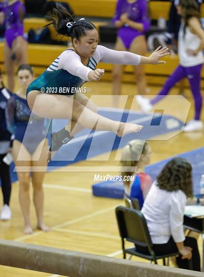 Thumbnail 2 in Ola Gymnastics Meet #1 (Beam) photogallery.