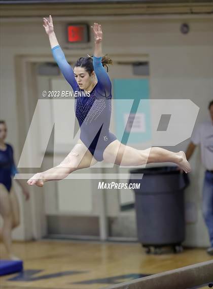 Thumbnail 2 in Ola Gymnastics Meet #1 (Beam) photogallery.
