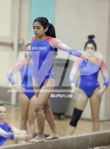 Thumbnail 1 in Ola Gymnastics Meet #1 (Beam) photogallery.