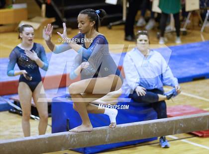 Thumbnail 3 in Ola Gymnastics Meet #1 (Beam) photogallery.