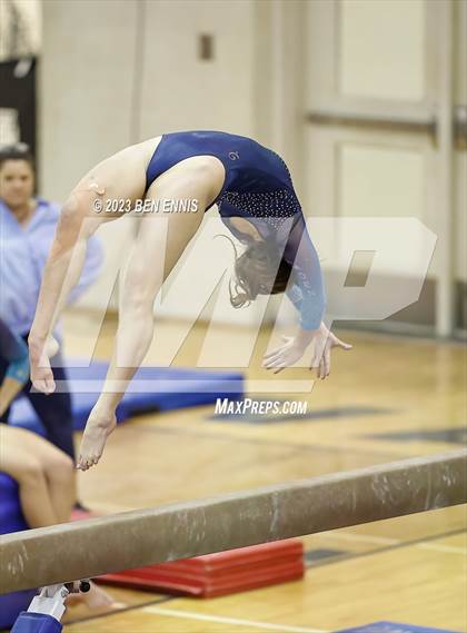 Thumbnail 1 in Ola Gymnastics Meet #1 (Beam) photogallery.