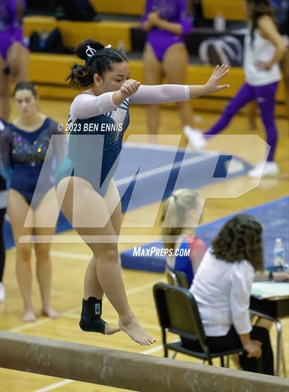 Thumbnail 2 in Ola Gymnastics Meet #1 (Beam) photogallery.