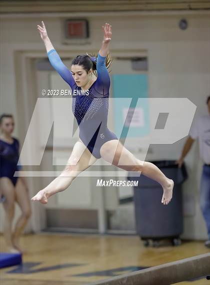 Thumbnail 1 in Ola Gymnastics Meet #1 (Beam) photogallery.