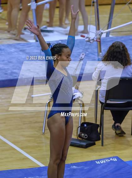 Thumbnail 2 in Ola Gymnastics Meet #1 (Beam) photogallery.