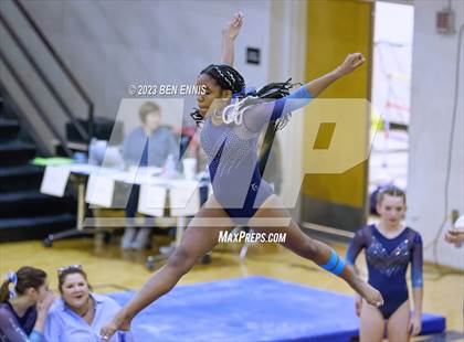 Thumbnail 3 in Ola Gymnastics Meet #1 (Beam) photogallery.