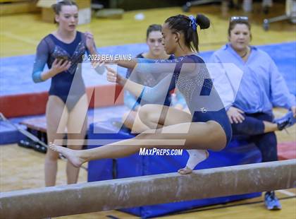 Thumbnail 2 in Ola Gymnastics Meet #1 (Beam) photogallery.