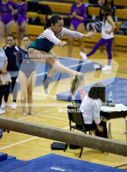 Thumbnail 1 in Ola Gymnastics Meet #1 (Beam) photogallery.