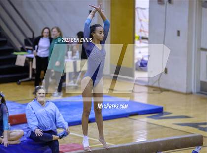 Thumbnail 2 in Ola Gymnastics Meet #1 (Beam) photogallery.