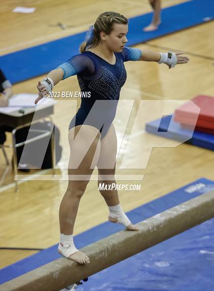 Thumbnail 1 in Ola Gymnastics Meet #1 (Beam) photogallery.