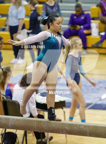 Thumbnail 2 in Ola Gymnastics Meet #1 (Beam) photogallery.