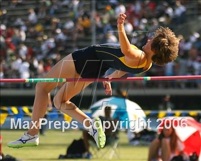 Thumbnail 3 in CIF State Championships - High Jump (Girls - Friday) photogallery.