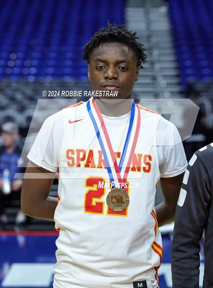 Thumbnail 2 in Oak Cliff Faith Family Academy @ Stafford (UIL 4A Basketball Semifinal Medal Ceremony) photogallery.