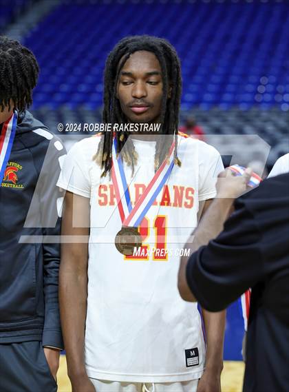 Thumbnail 2 in Oak Cliff Faith Family Academy @ Stafford (UIL 4A Basketball Semifinal Medal Ceremony) photogallery.