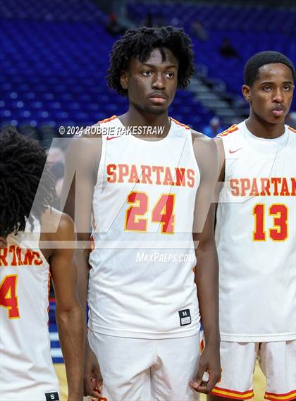 Thumbnail 3 in Oak Cliff Faith Family Academy @ Stafford (UIL 4A Basketball Semifinal Medal Ceremony) photogallery.