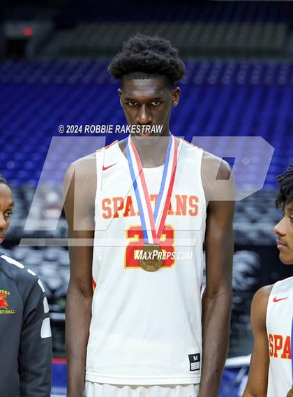 Thumbnail 3 in Oak Cliff Faith Family Academy @ Stafford (UIL 4A Basketball Semifinal Medal Ceremony) photogallery.