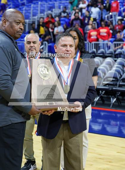 Thumbnail 2 in Oak Cliff Faith Family Academy @ Stafford (UIL 4A Basketball Semifinal Medal Ceremony) photogallery.