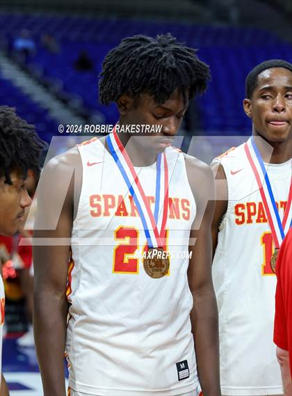 Thumbnail 2 in Oak Cliff Faith Family Academy @ Stafford (UIL 4A Basketball Semifinal Medal Ceremony) photogallery.