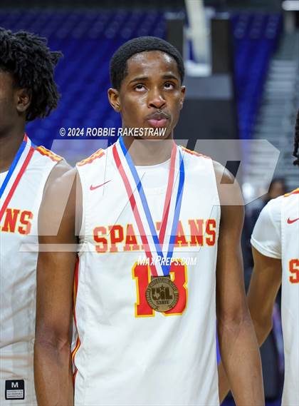 Thumbnail 3 in Oak Cliff Faith Family Academy @ Stafford (UIL 4A Basketball Semifinal Medal Ceremony) photogallery.