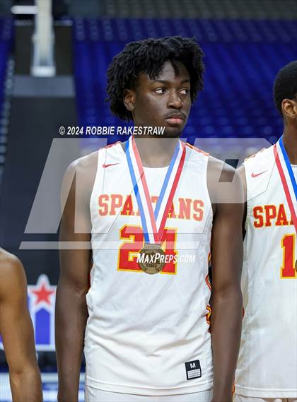 Thumbnail 2 in Oak Cliff Faith Family Academy @ Stafford (UIL 4A Basketball Semifinal Medal Ceremony) photogallery.