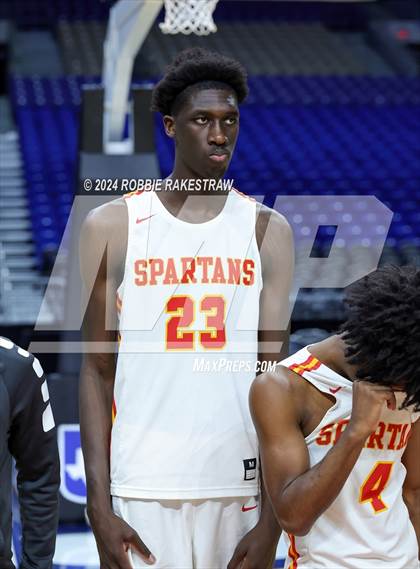 Thumbnail 1 in Oak Cliff Faith Family Academy @ Stafford (UIL 4A Basketball Semifinal Medal Ceremony) photogallery.